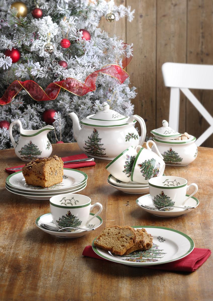 Spode Christmas Tree Teelöffel 6er Set 15cm
