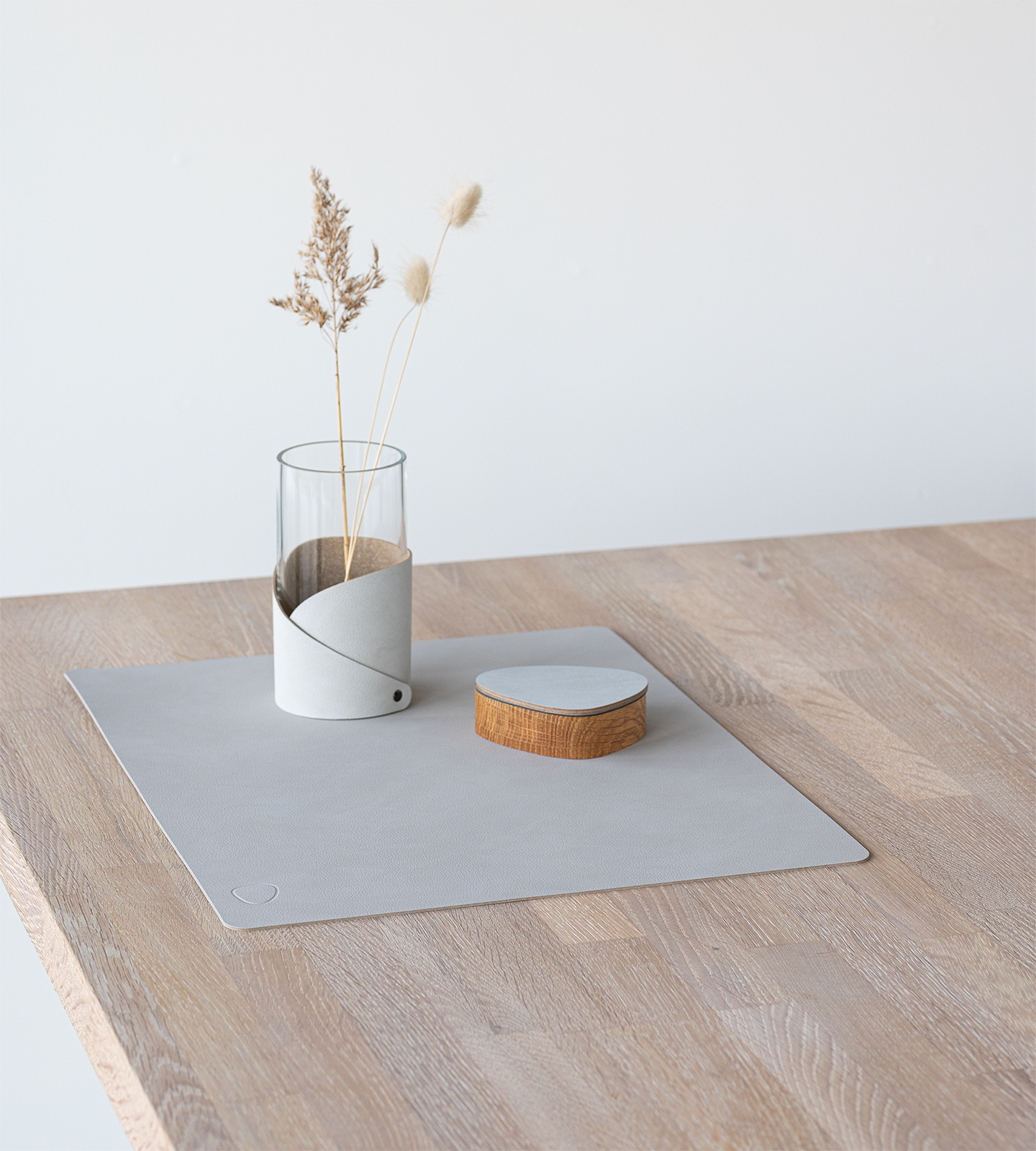 Lind DNA Dänemark Tischset Square 35x45cm Nupo oyster white