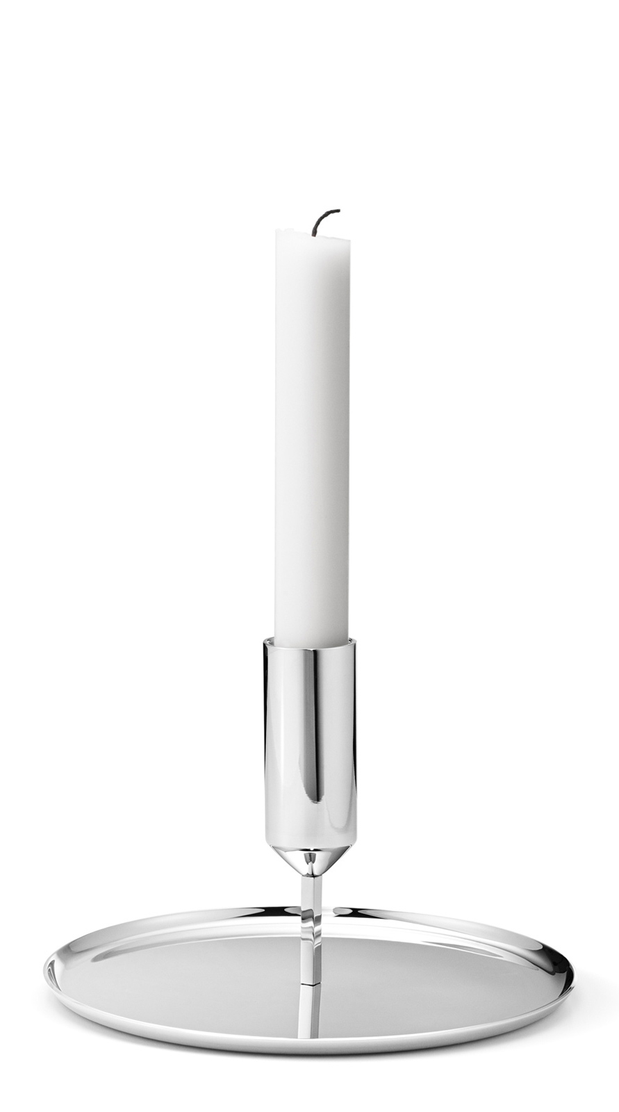 Georg Jensen Kerze 2,2cm x 24,0cm weiß 2 Stück