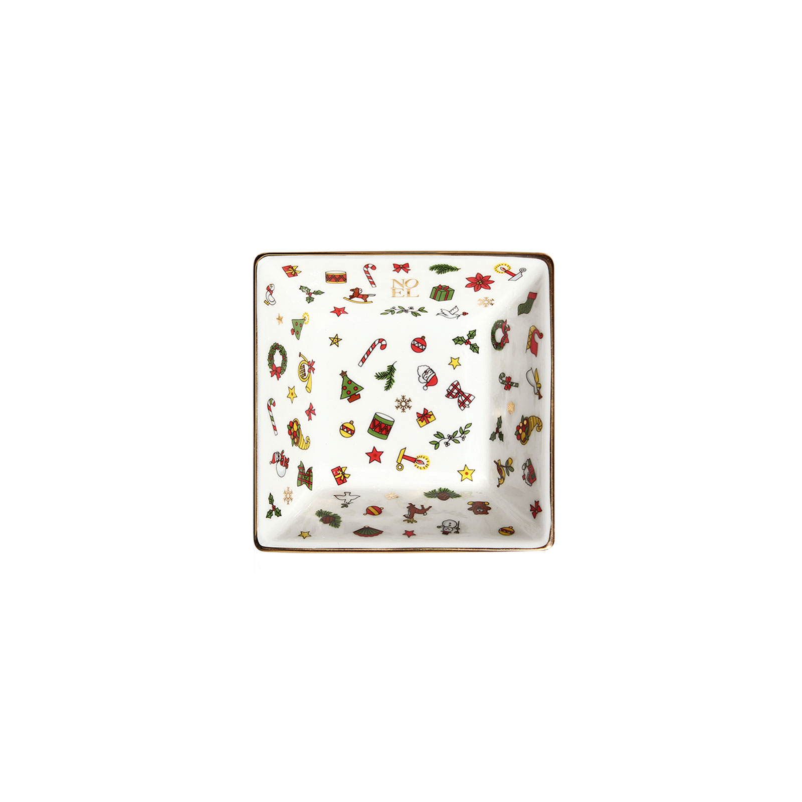 TAITÙ Noel Oro Schale quadratisch klein 9,5x9,5cm