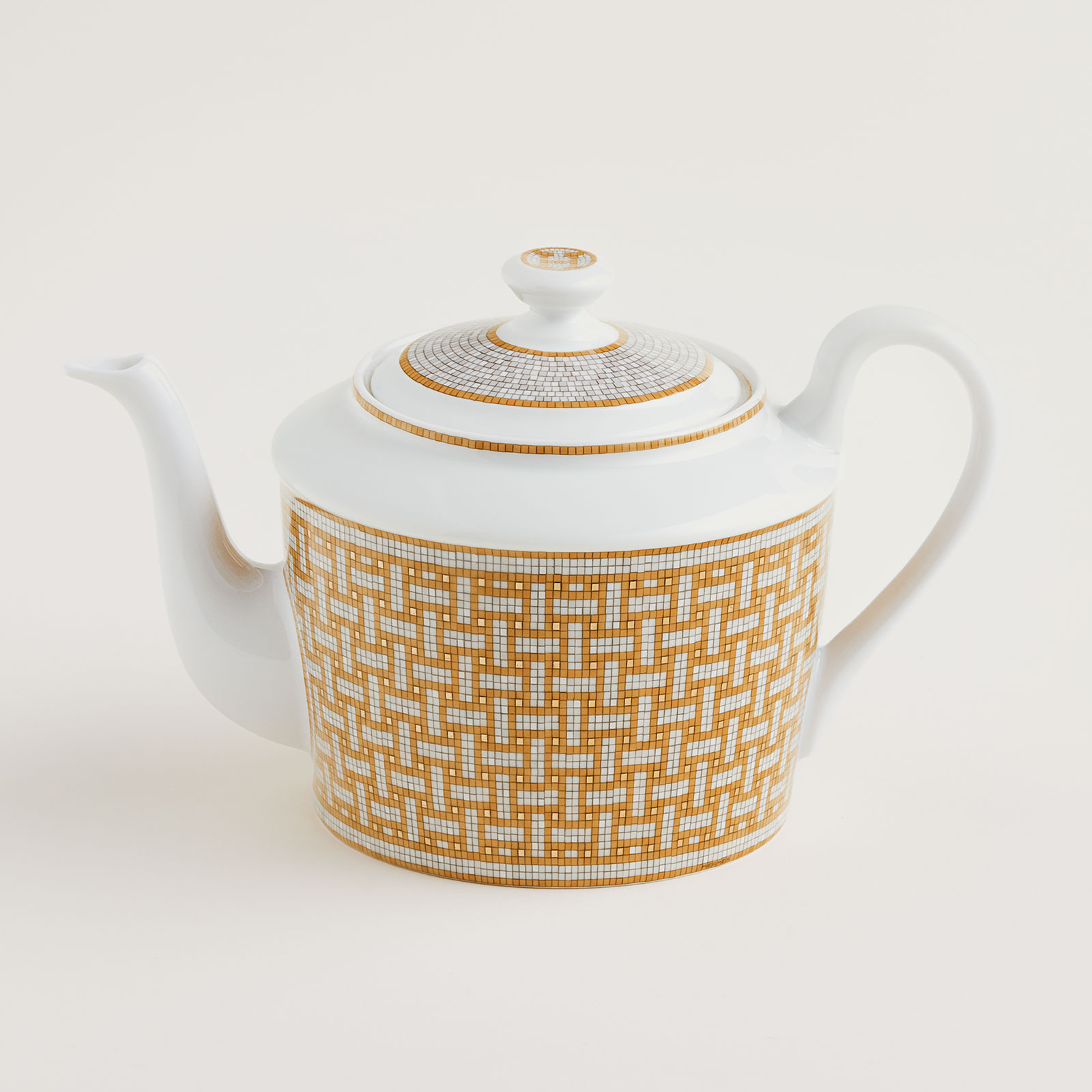 HERMÈS Paris Mosaïque au 24 Gold Teekanne 0,85ltr.