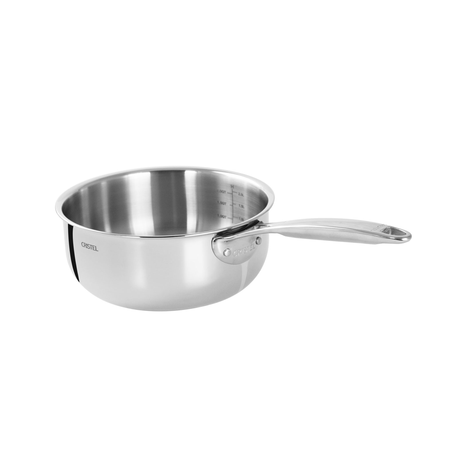 Cristel Castel'Pro Topfset 4tlg. Edelstahl