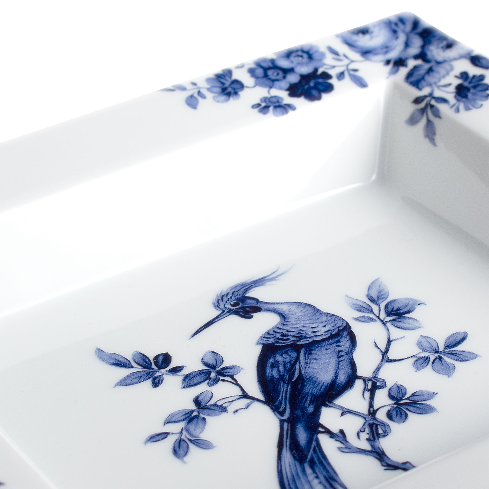 Meissen Blue Bird Vide-Poche groß 21x18,5cm