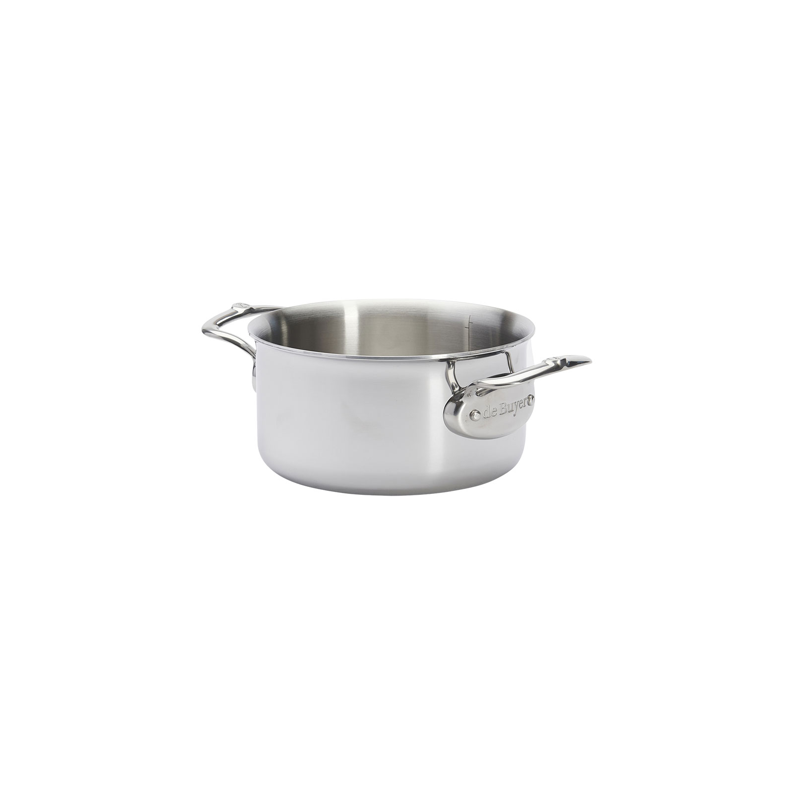 de Buyer Affinity Kochtopf mit Deckel 16cm Edelstahl