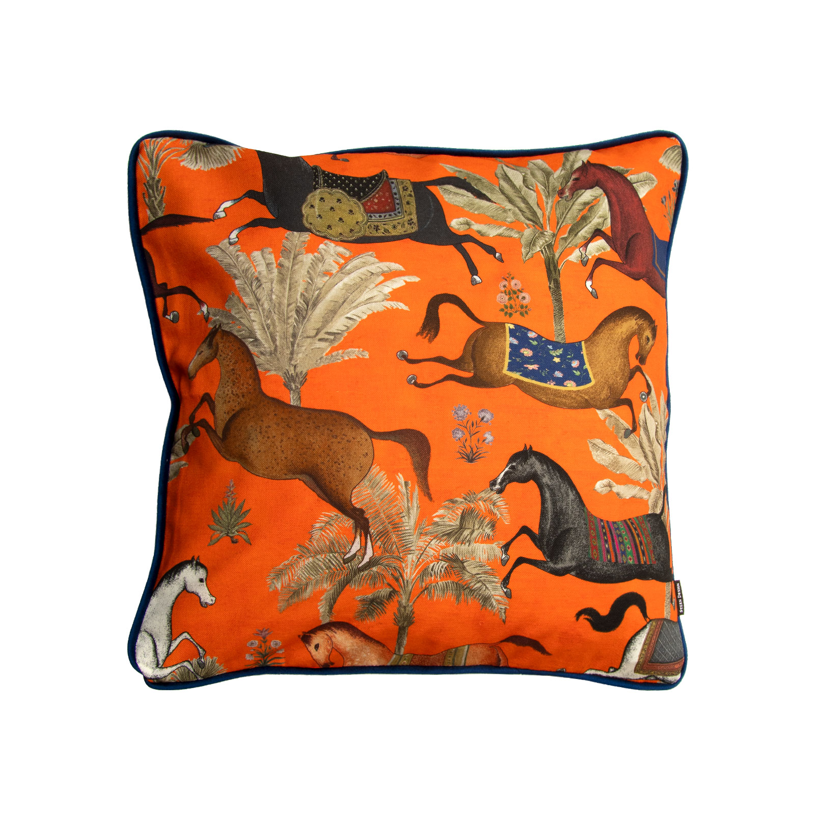 Steen Design Alhambra orange Kissen mit Füllung 45x45cm