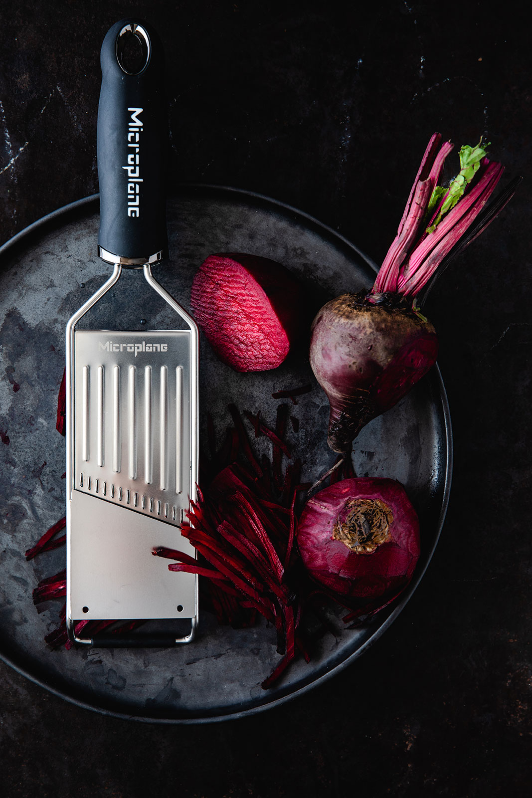 Microplane Gourmet Profi-Juliennehobel schwarz