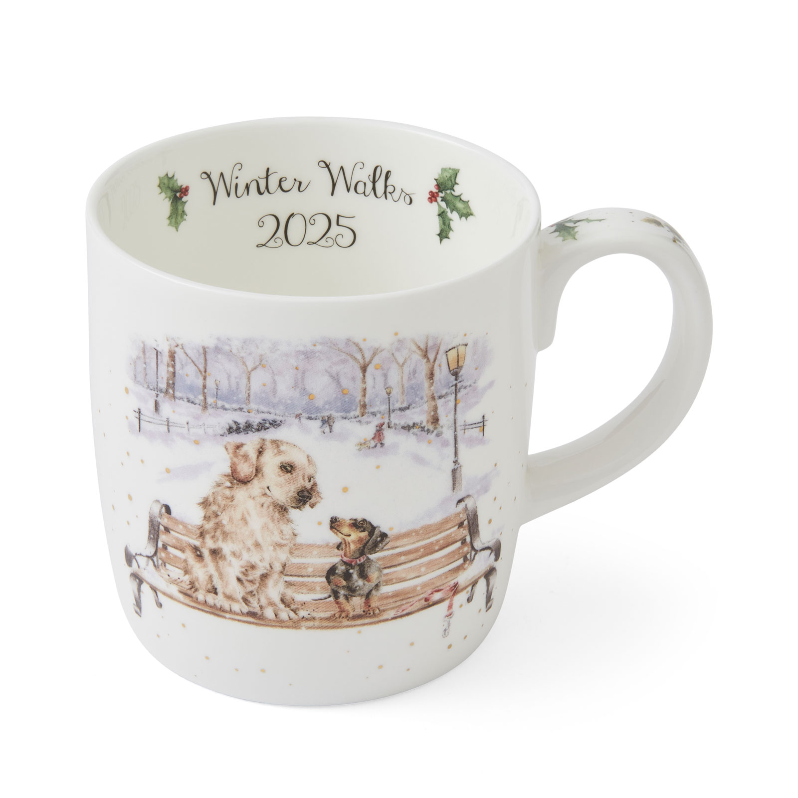 Royal Worcester Wrendale Designs Becher Winter Walks 2025 0,40ltr.