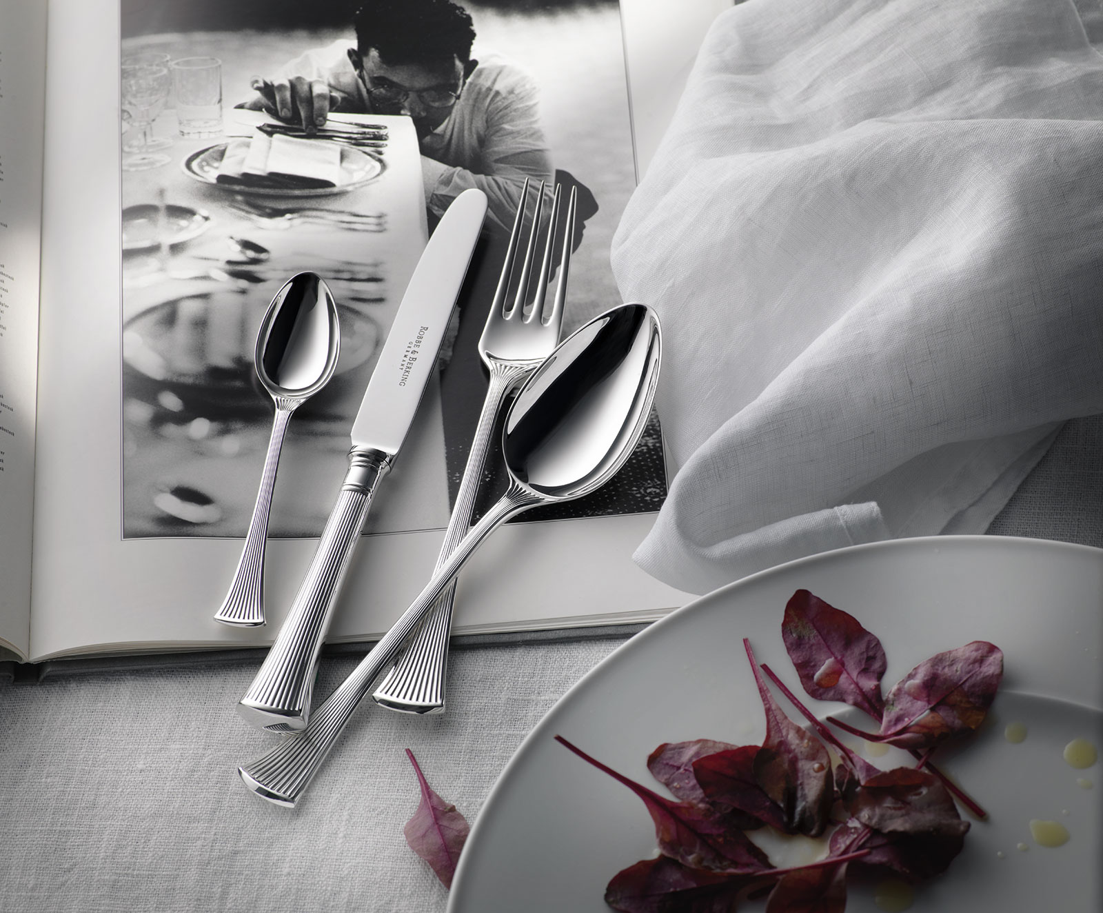 Robbe & Berking Avenue Tortenmesser 925Silber