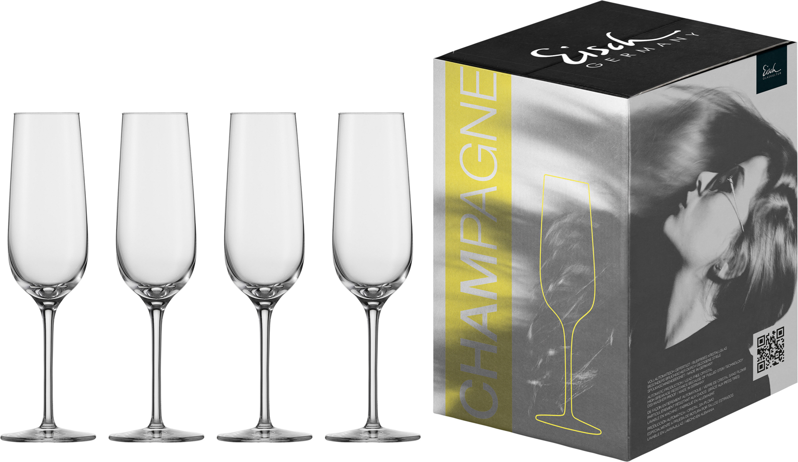 Eisch Vinezza Sektgläser 550/77 4er Set 25505070