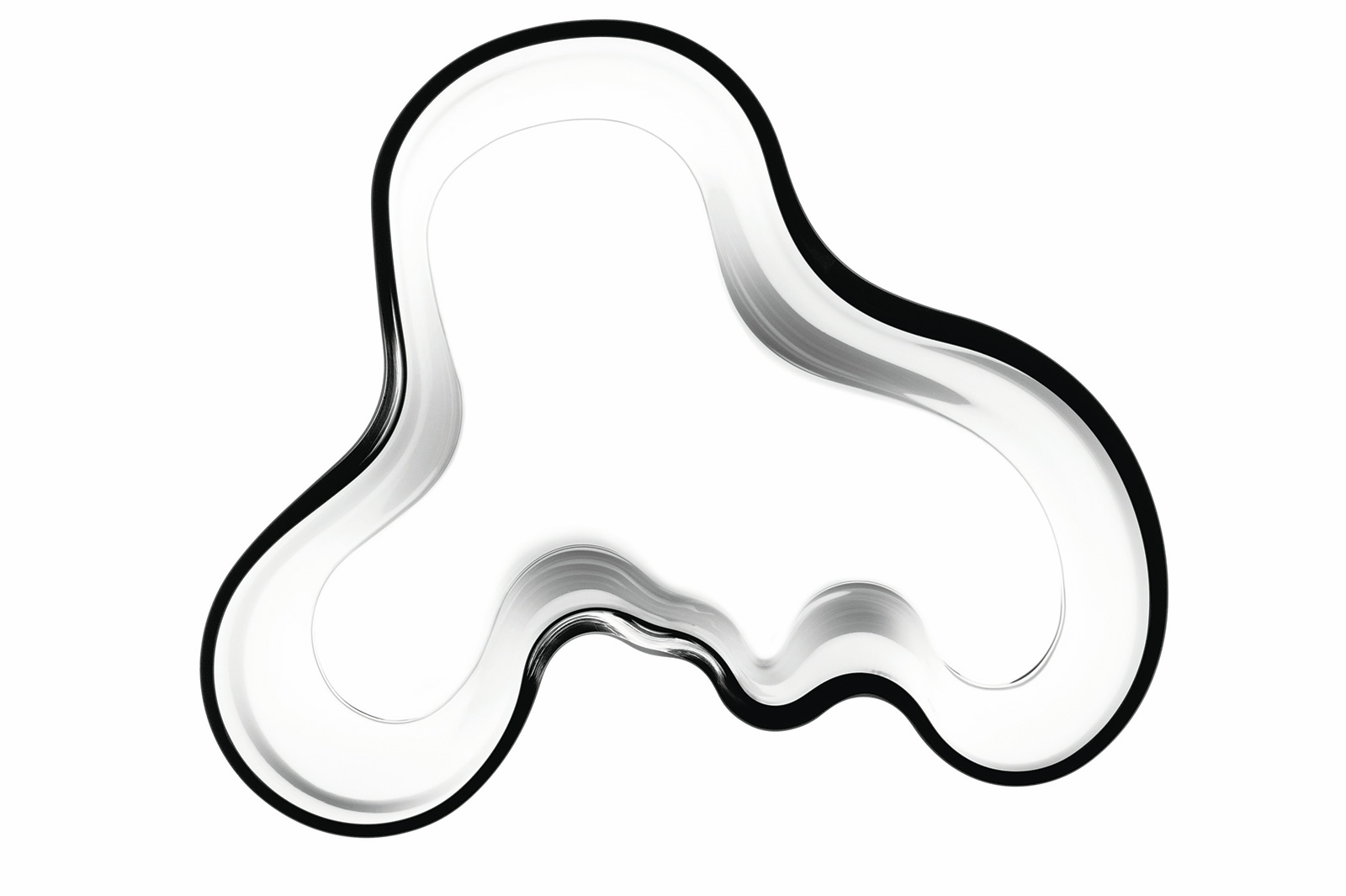 iittala Alvar Aalto Vase 16cm clear/klar
