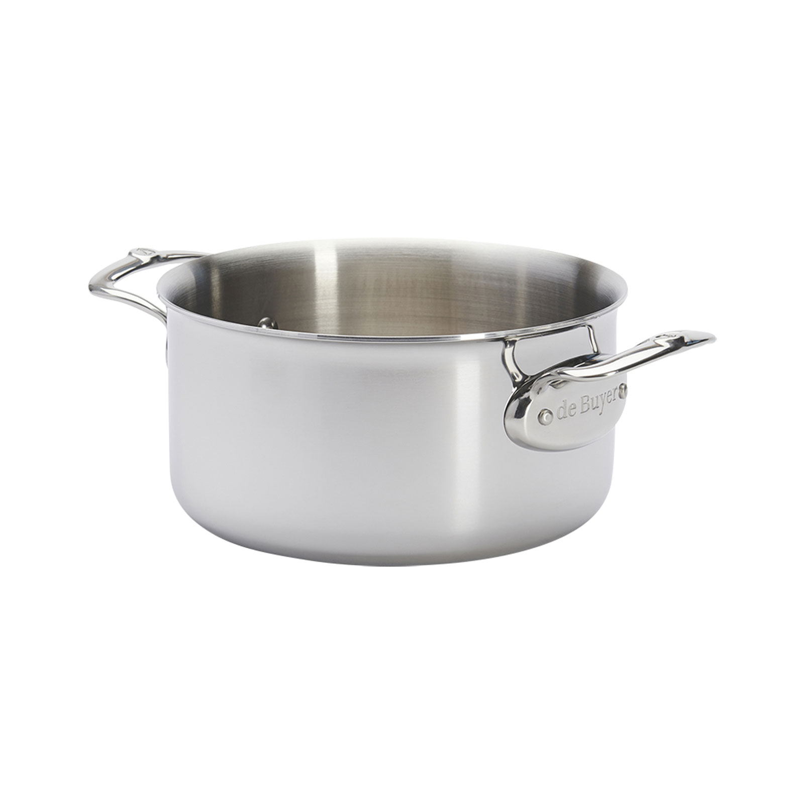 de Buyer Affinity Kochtopf mit Deckel 20cm Edelstahl