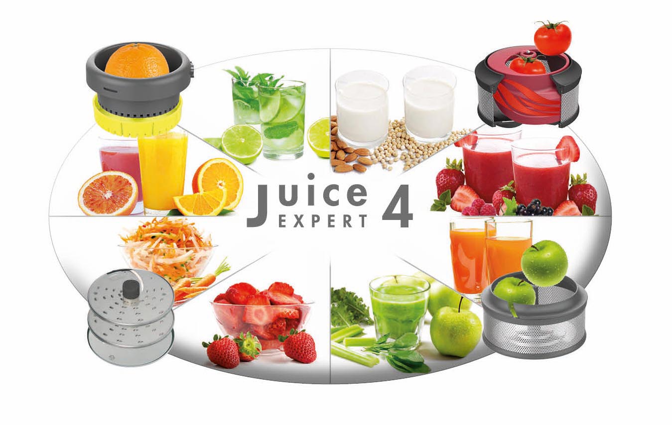 Magimix Entsafter Juice Expert 4 schwarz chrom matt