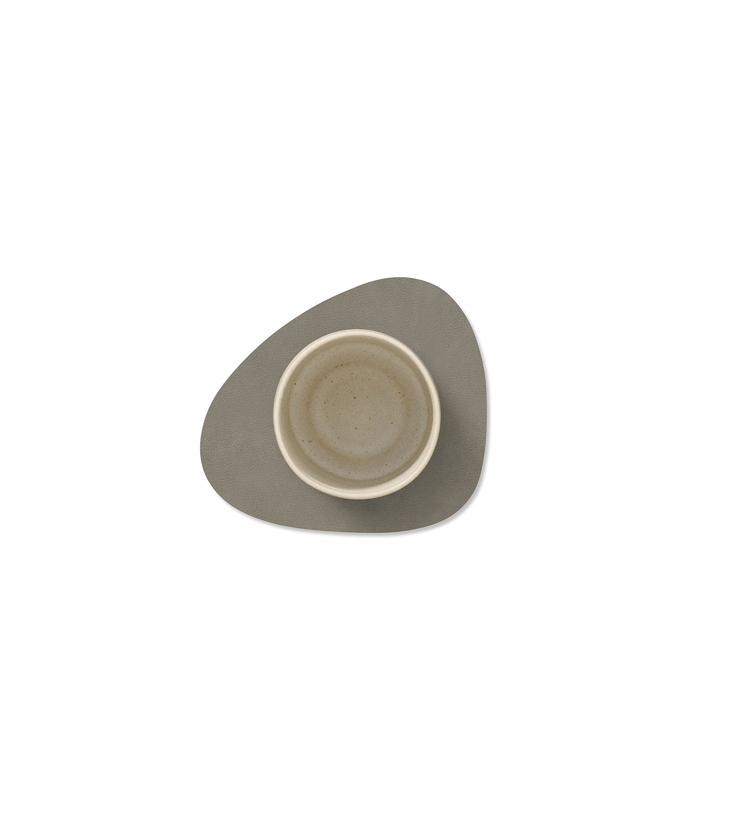 Lind DNA Dänemark Glasuntersetzer Curve 11x13cm Nupo flint grey