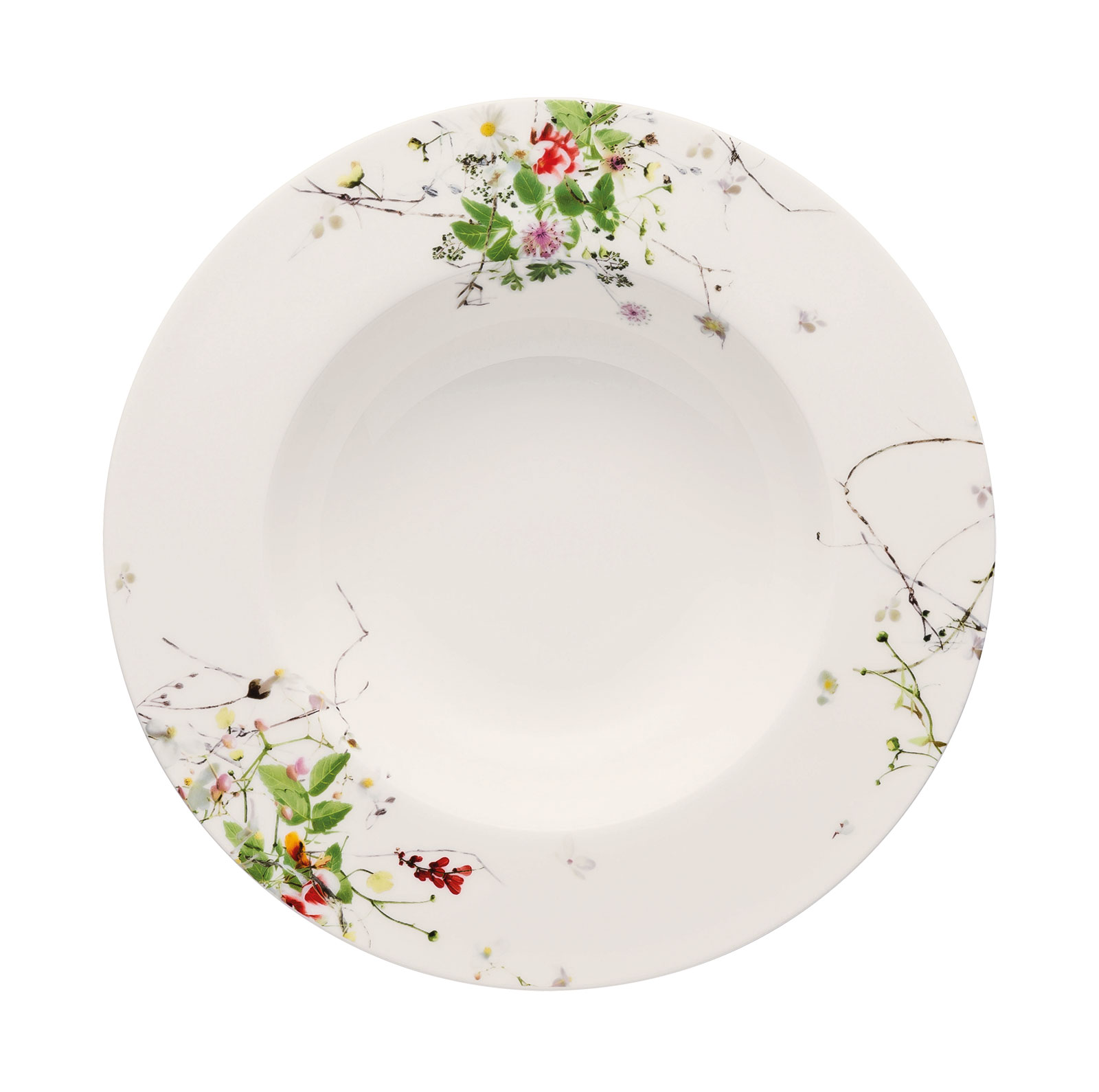 Brillance Fleurs Sauvages Suppenteller 23cm