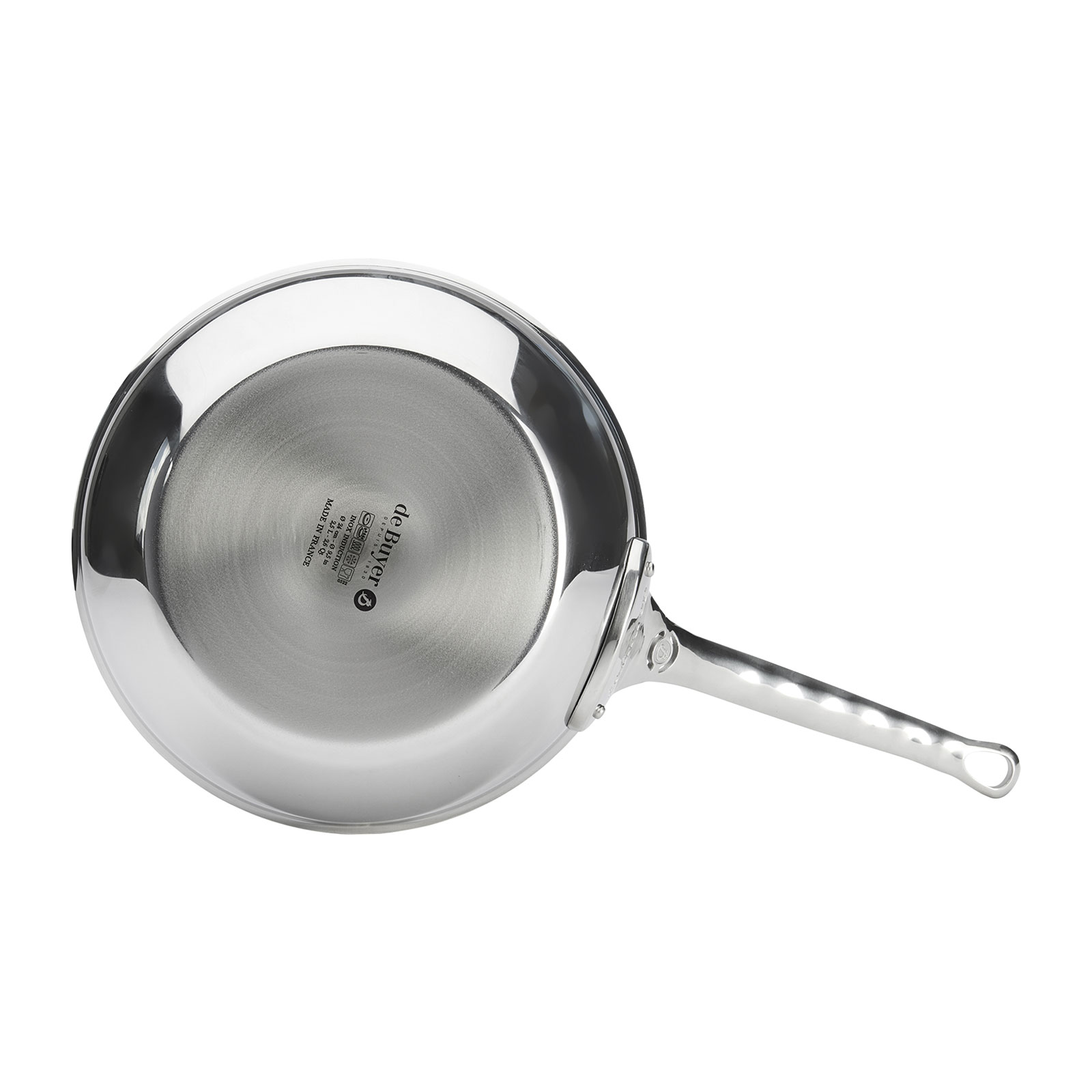 de Buyer Affinity Sauteuse konisch 24cm Edelstahl