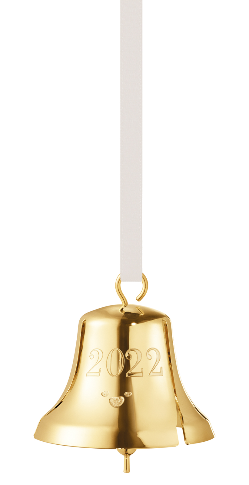 Georg Jensen 2022 Weihnachtsornament Glocke gold