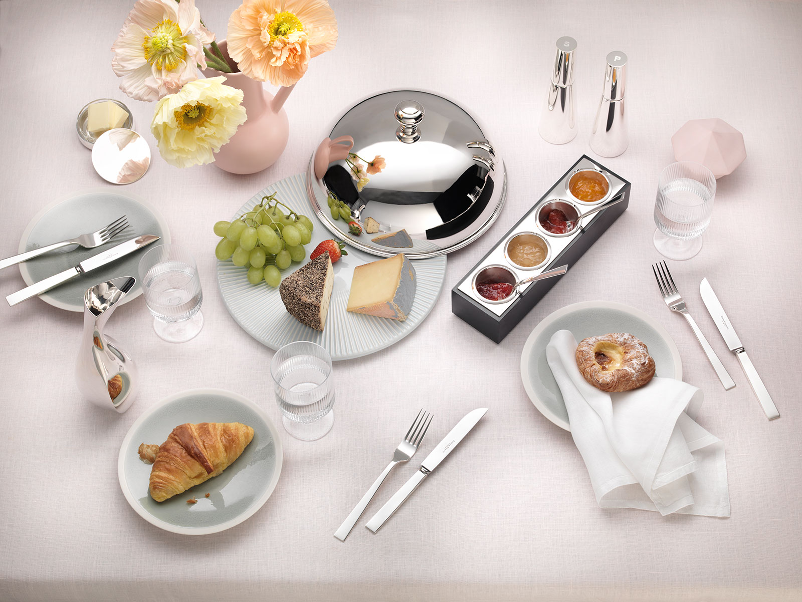 Robbe & Berking Riva Kuchengabel 925Silber