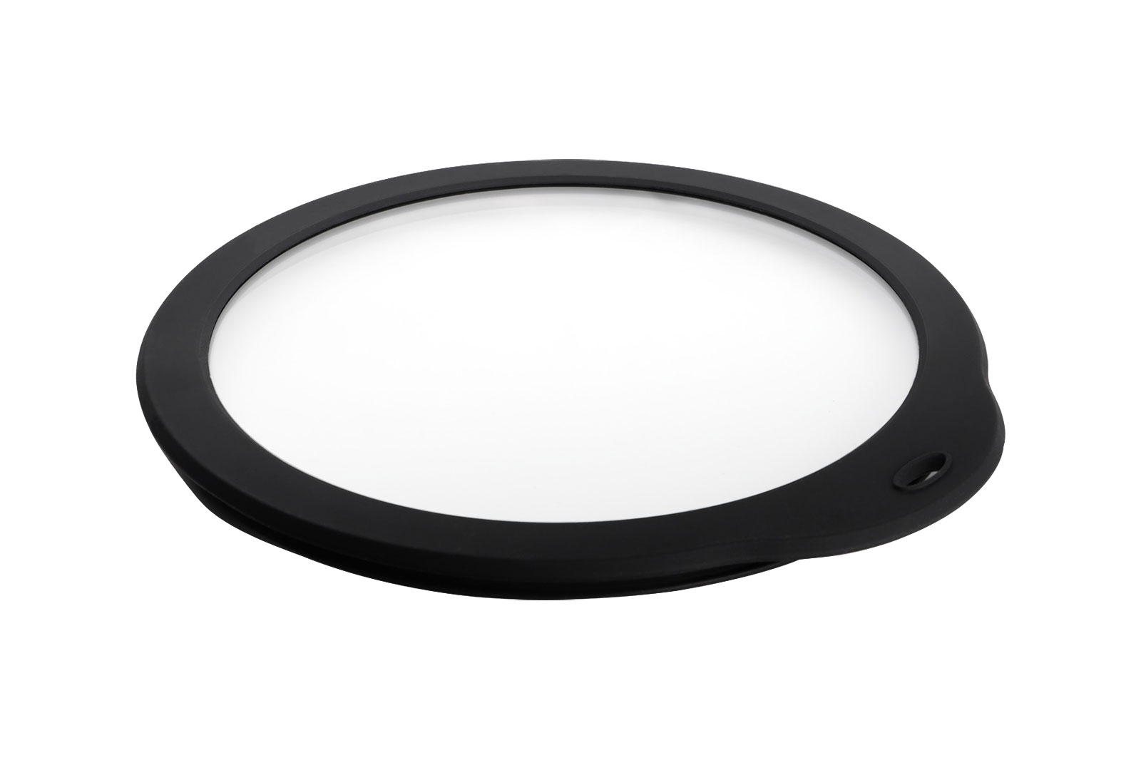 Der 24cm Frischhaltedeckel aus Glas und Silikon von Weis