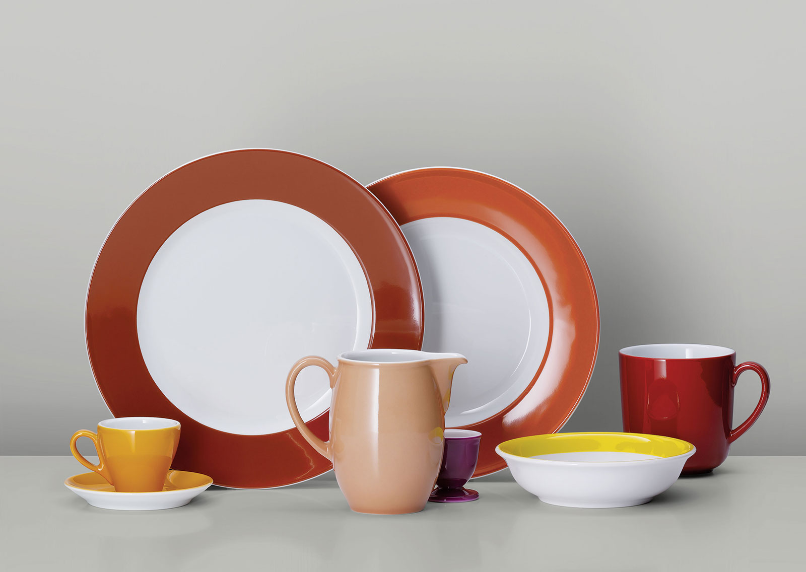 Dibbern Solid Color blush Becher 0,45ltr.