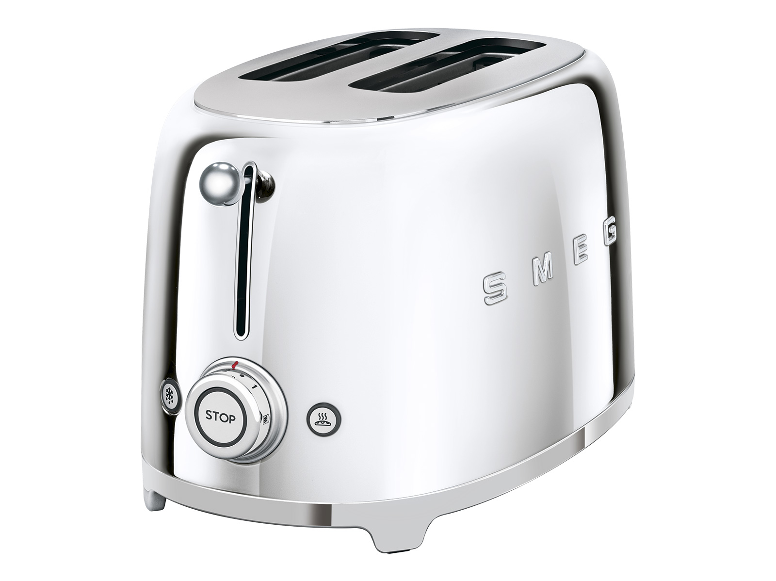 Smeg 50's Retro Style Toaster 2-Scheiben chrom
