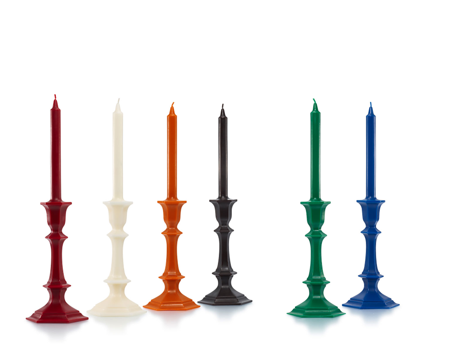 Baccarat Harcourt Candlestick Kerze 44cm orange