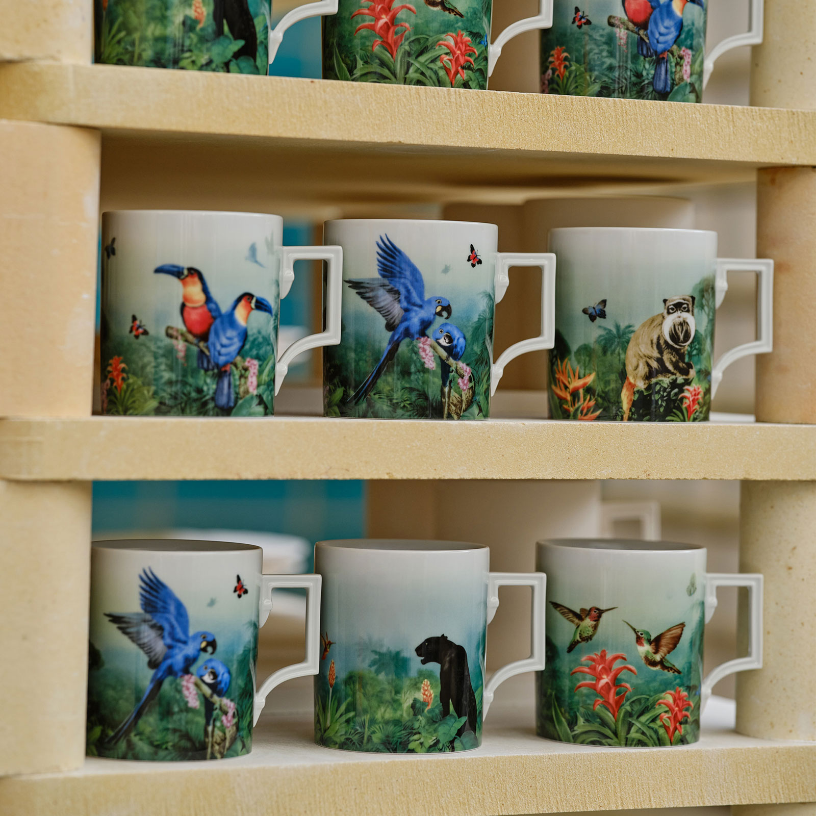 Meissen Kolibris Henkelbecher 0,25ltr.