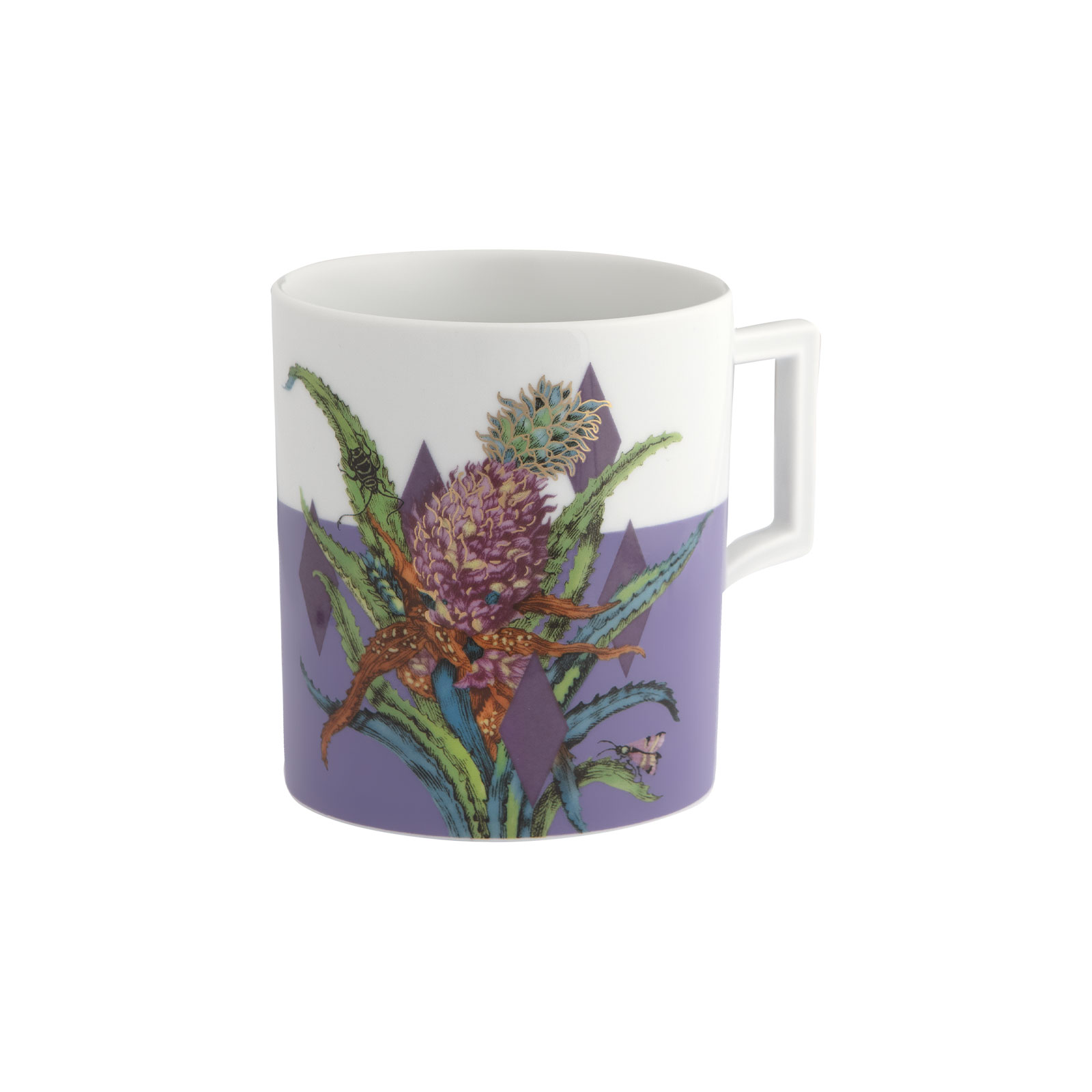 Meissen Exotic Purple Henkelbecher 0,25ltr.