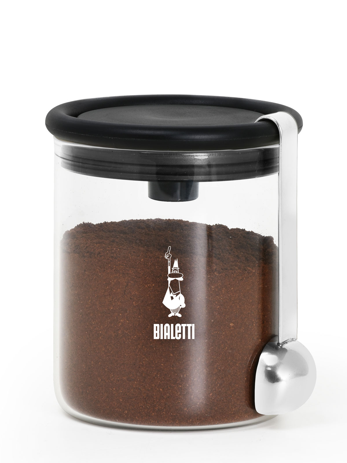 Bialetti Italien Barattolo Moka Kaffeedose 250g Glas