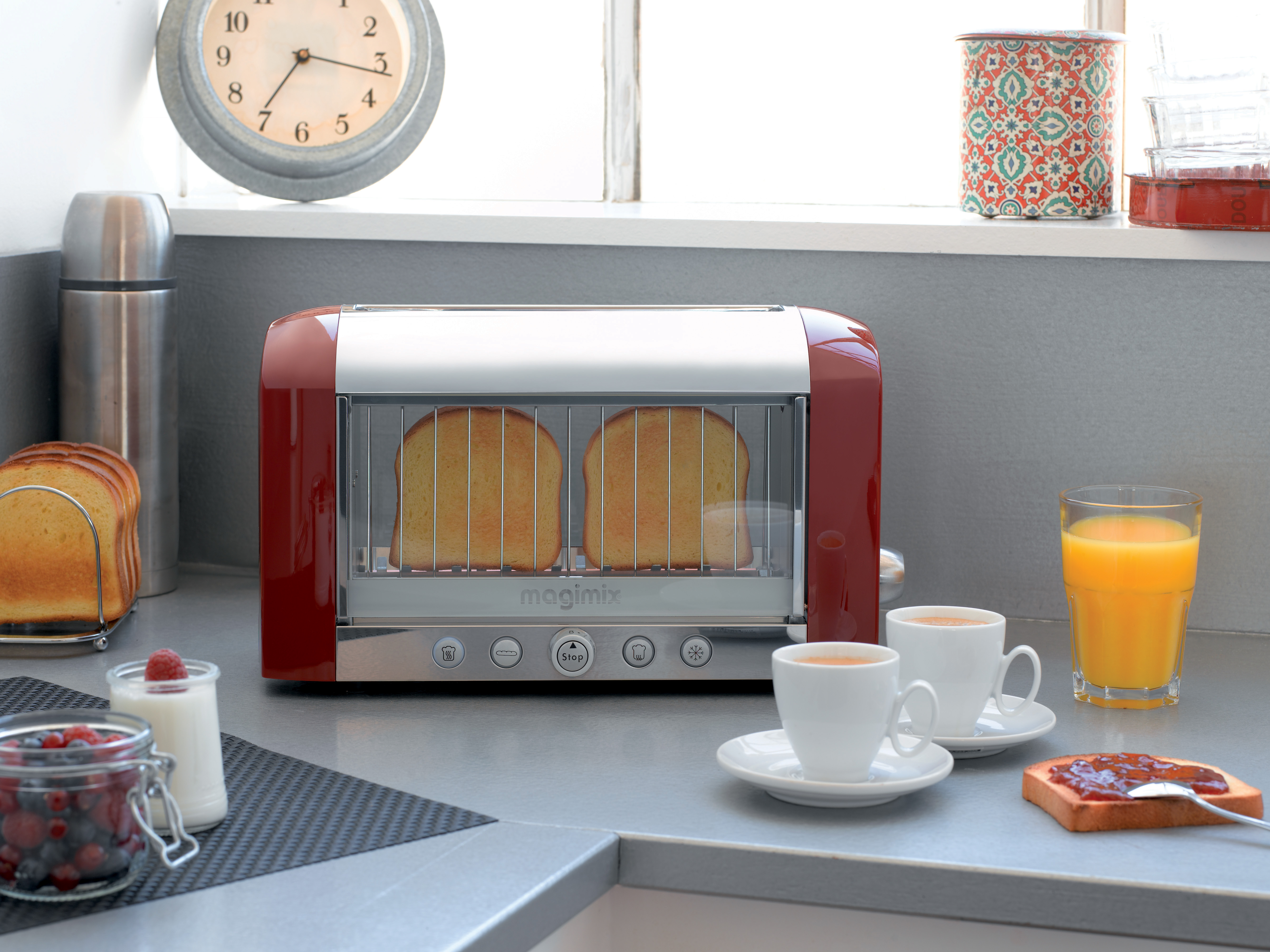 Magimix Toaster Le Toaster Vision rot