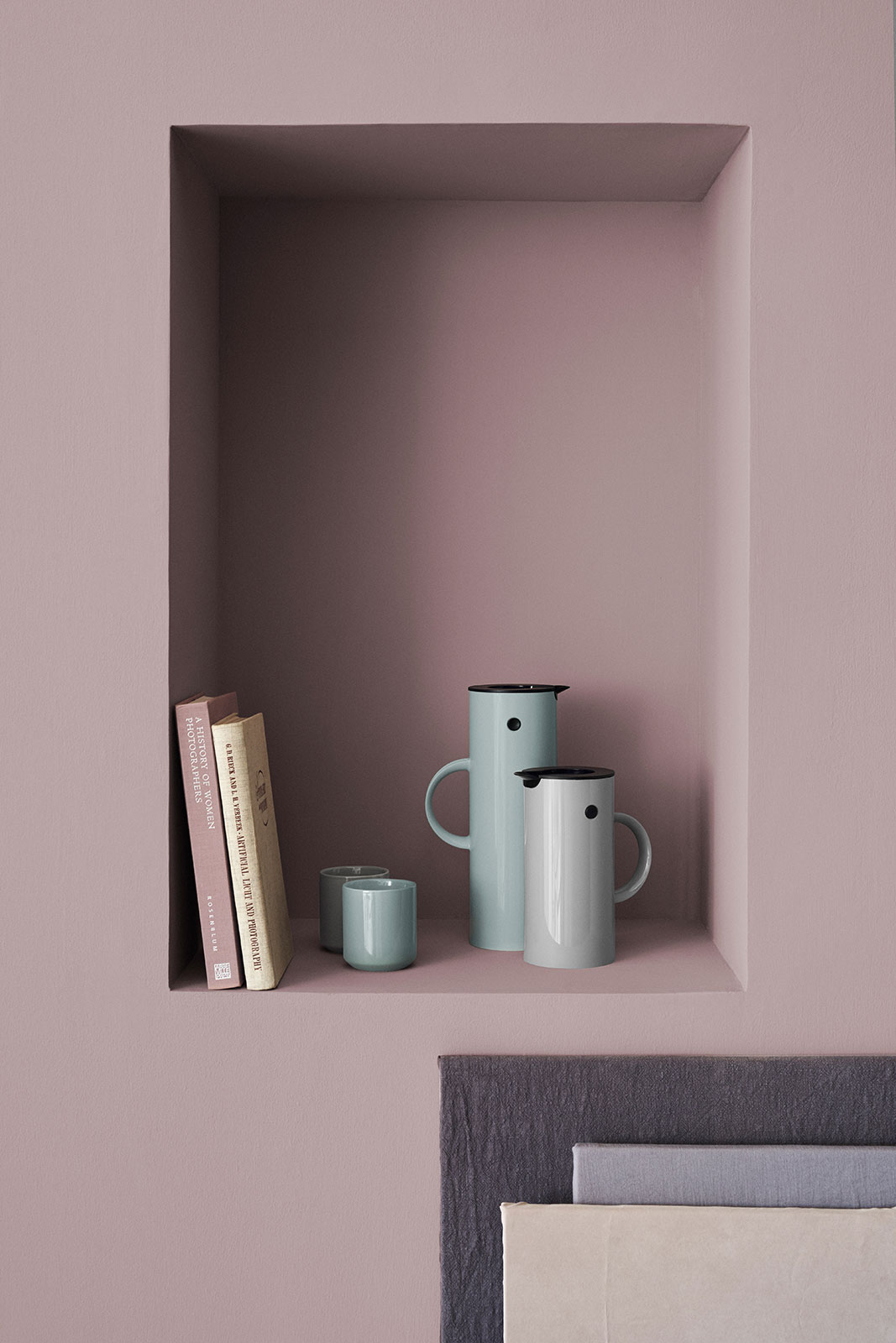 Stelton EM77 Isolierkanne 1ltr. dusty green  919