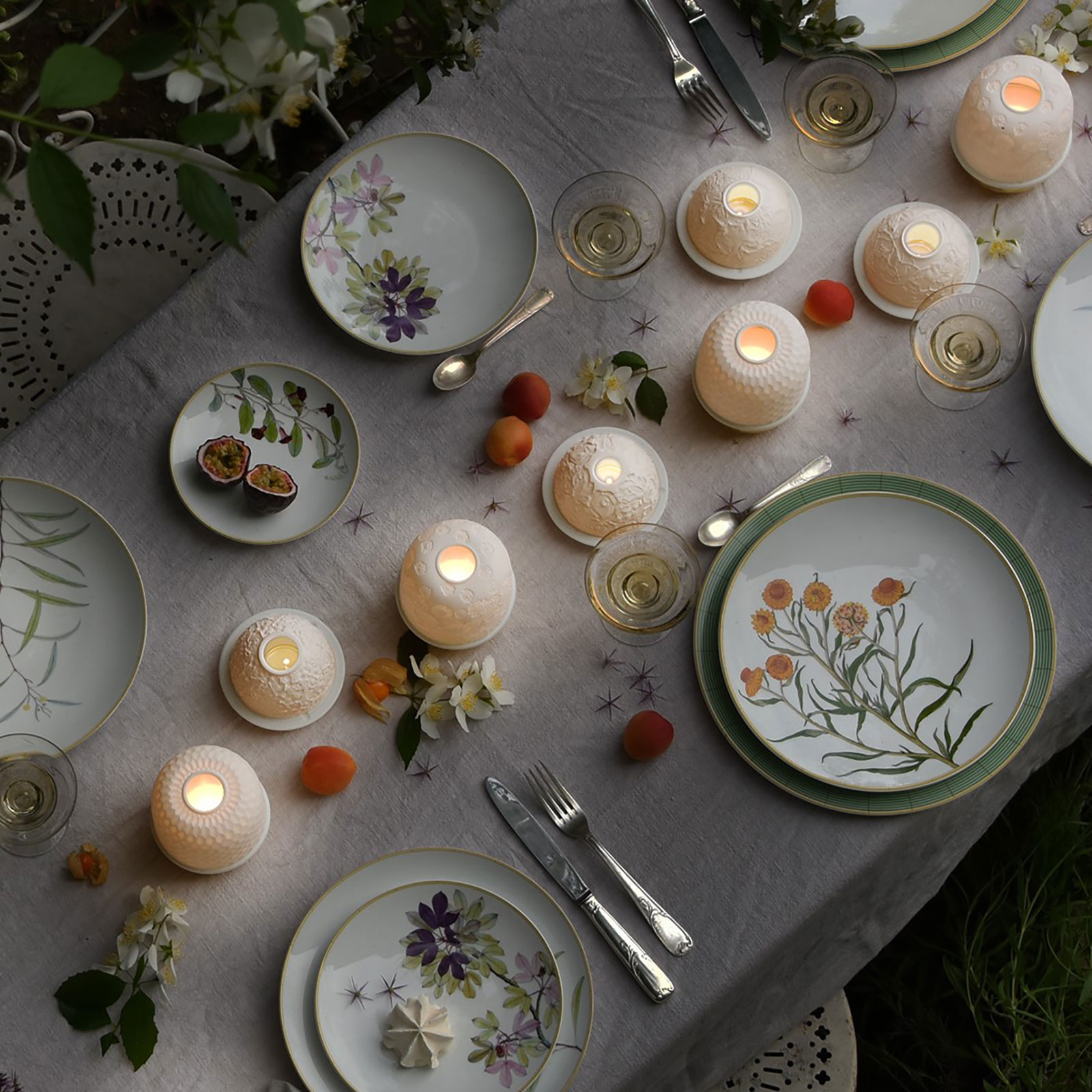 Bernardaud Jardin Indien Platzteller 31cm Fusion