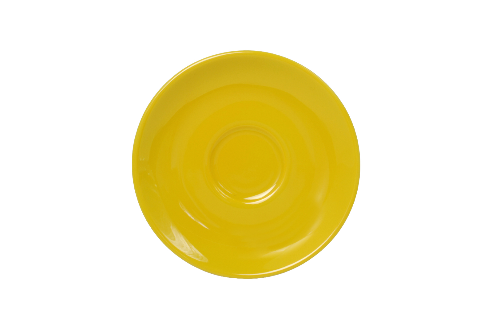 Dibbern Solid Color sonnengelb Espresso-Untertasse Classic