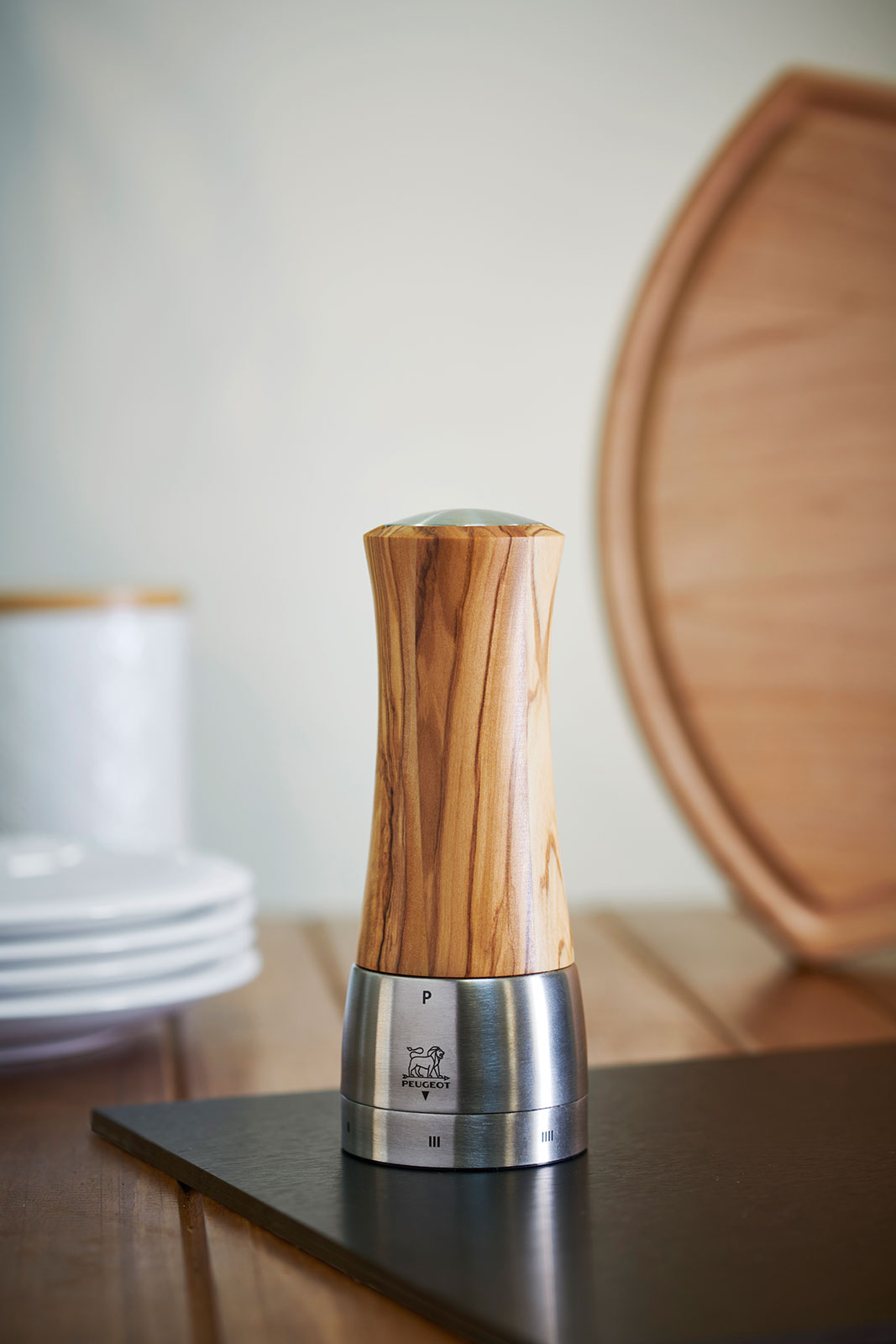 Peugeot Madras Pfeffermühle U Select Olivenholz 16cm
