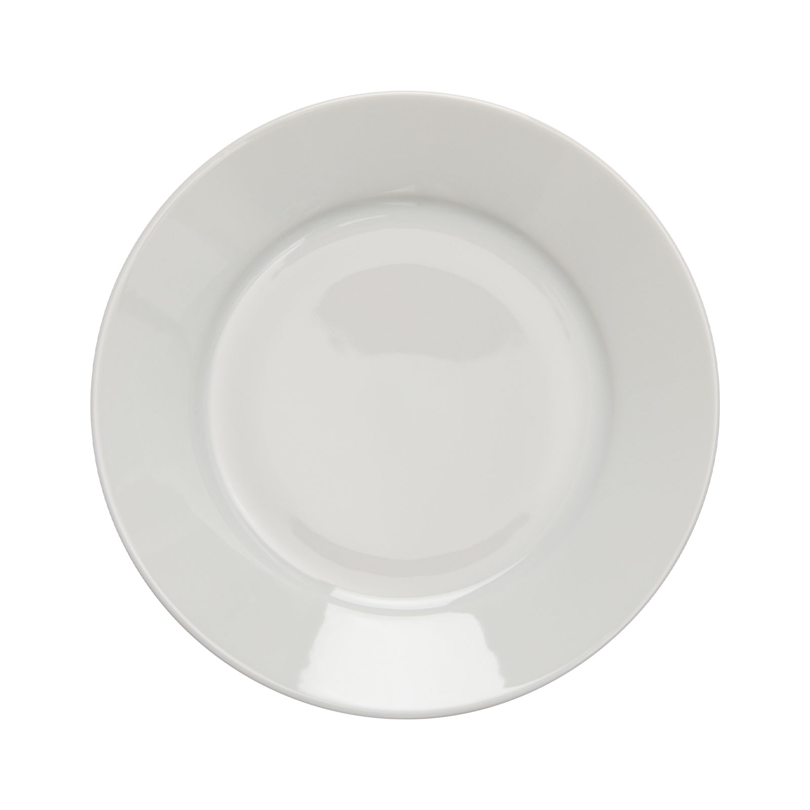 Der Limoges weiß Frühstücksteller 22cm von WEITZ ist ein eifacher kleiner Teller aus weißem Porzellan.