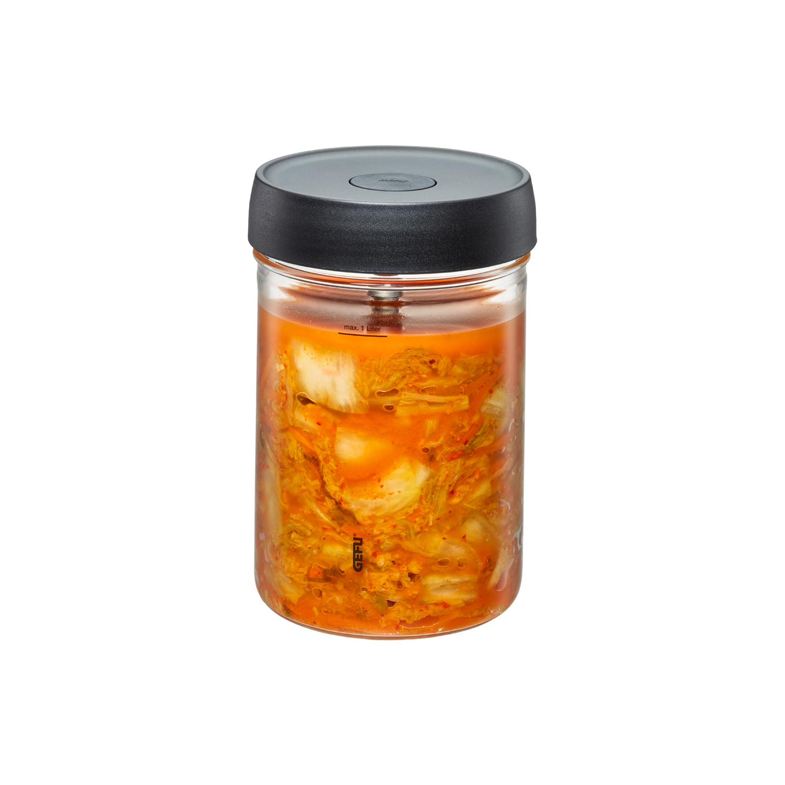 Gefu Fermentierset NATIVO 1ltr. Glas und Zubehör