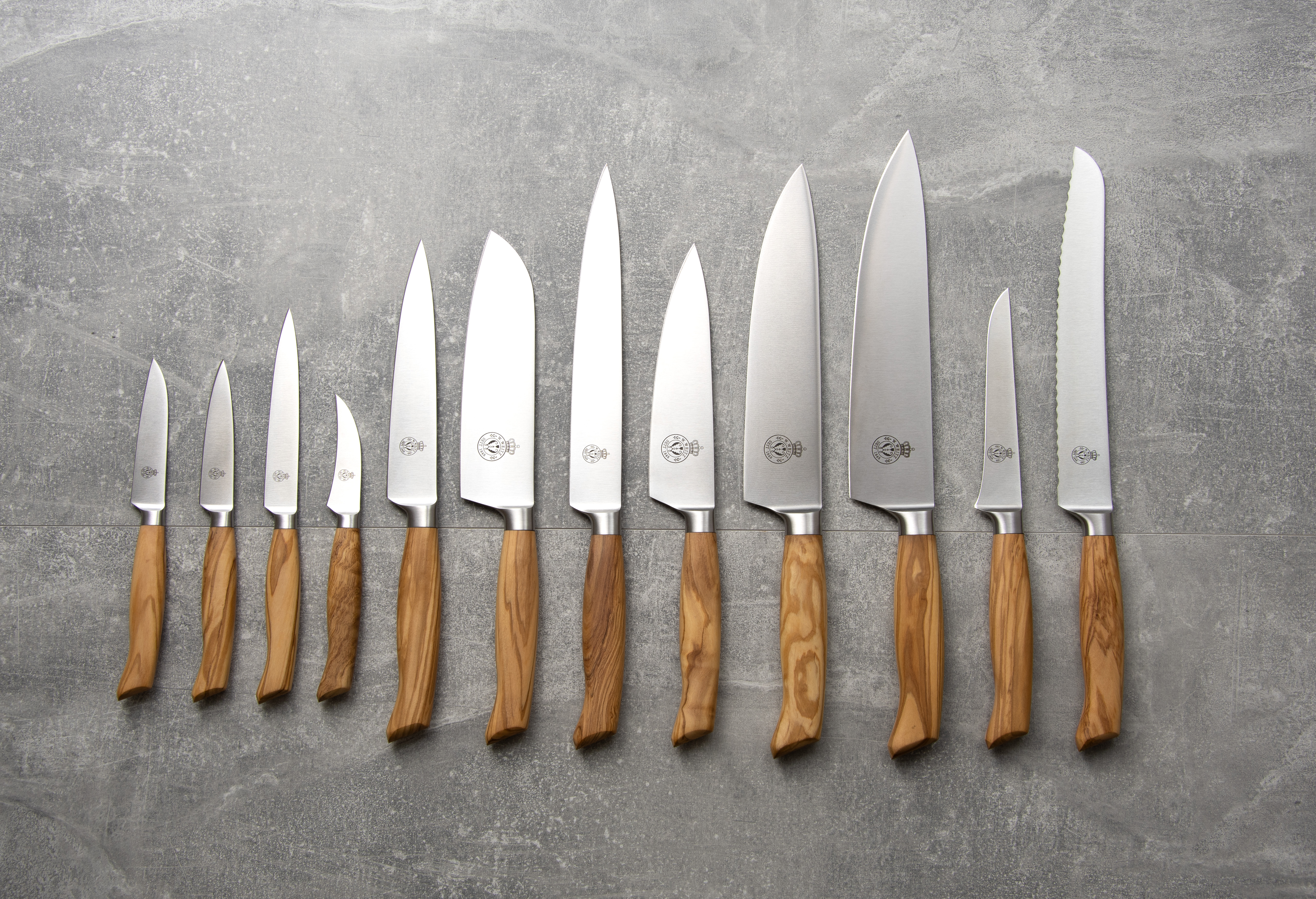 WEITZ Ergo-Line Olivenholz Kochmesser 21cm