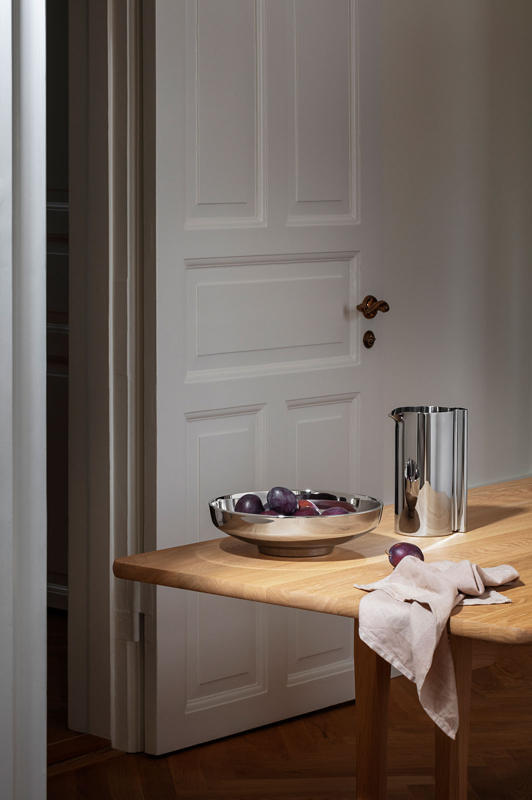 Georg Jensen Henning Koppel Karaffe 1,50ltr. Edelstahl