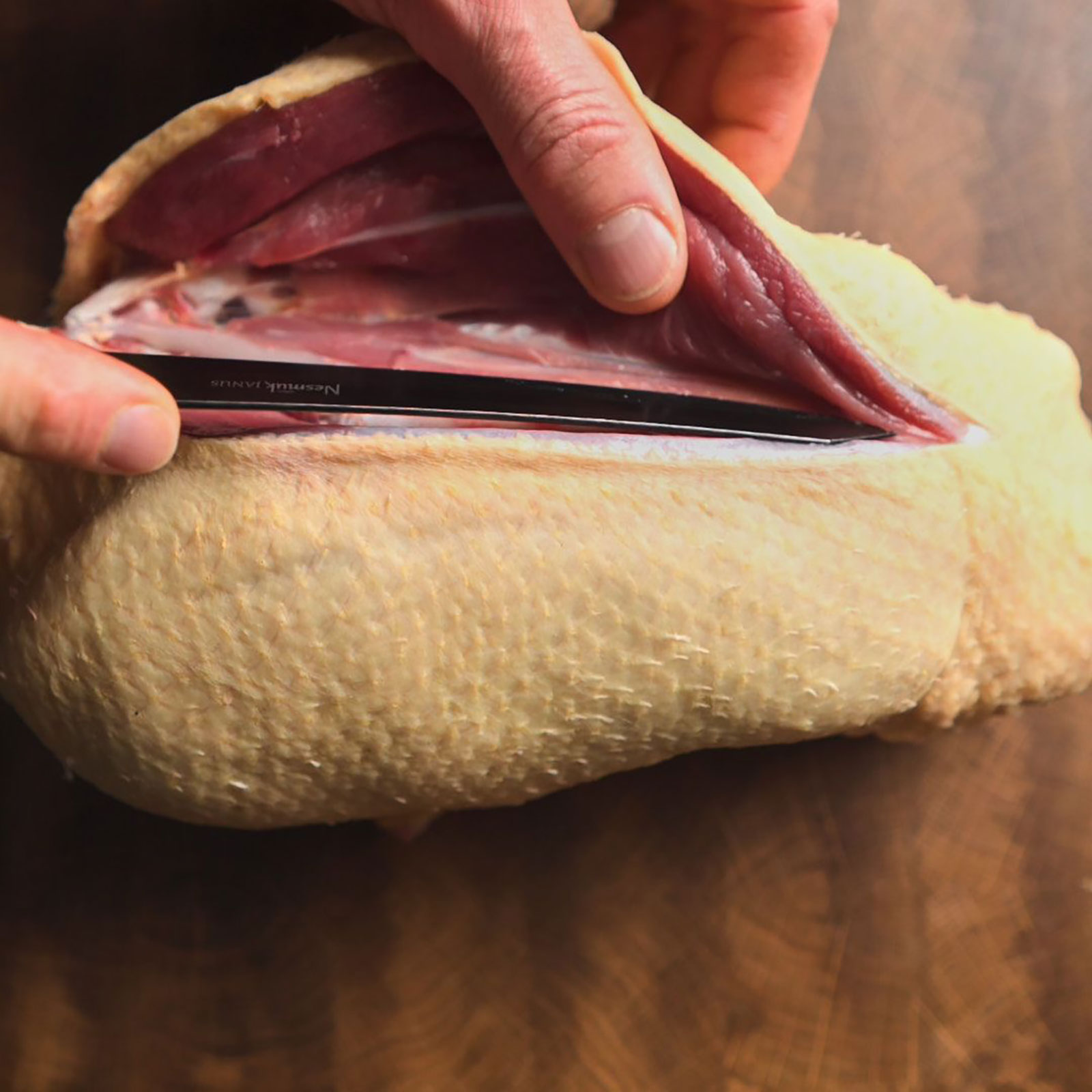 Nesmuk Janus Slicer 16cm Mooreiche