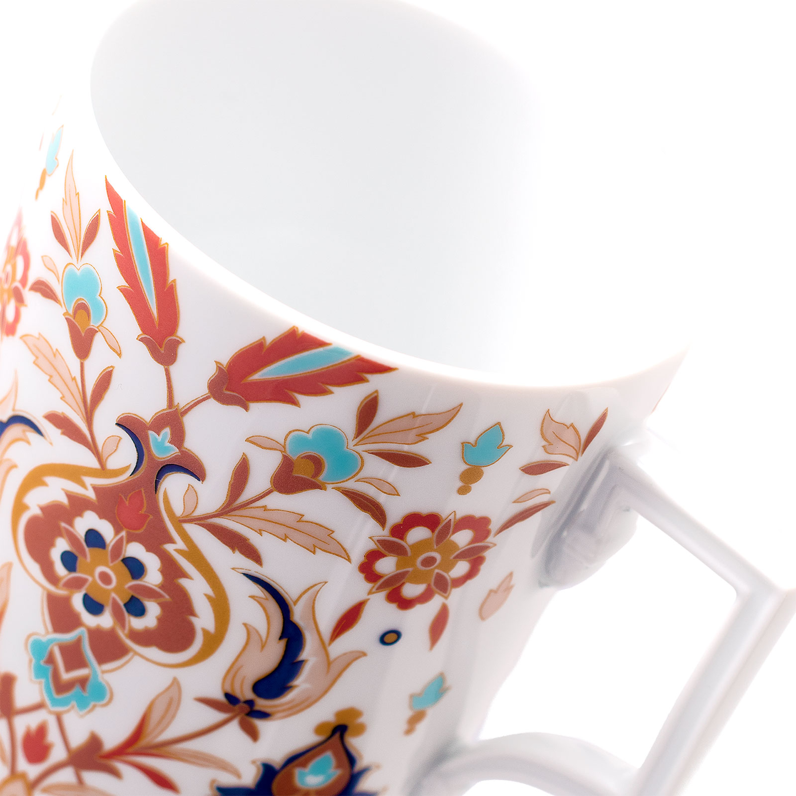 Meissen Ornamental Henkelbecher 0,25ltr.