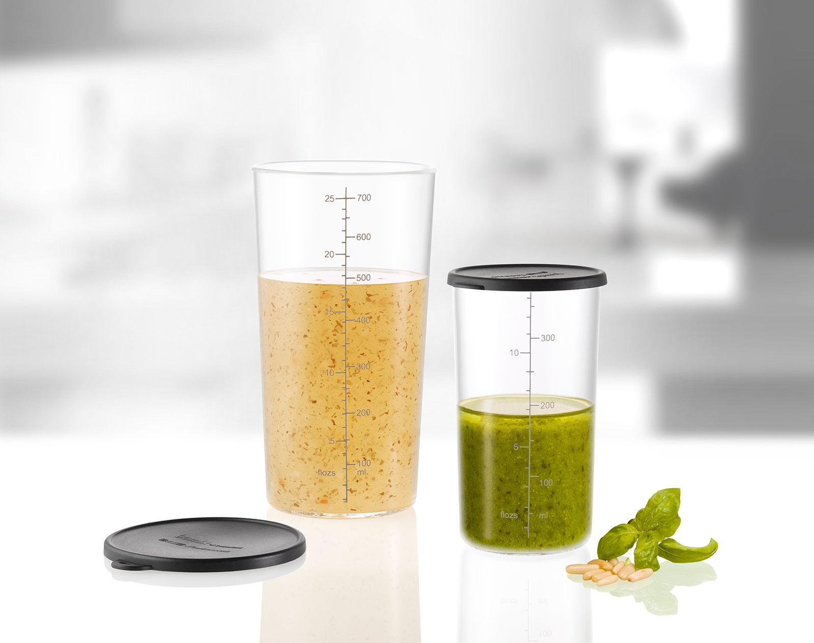 ESGE 7150 Becher-Set 0,40+0,70ltr. Glas