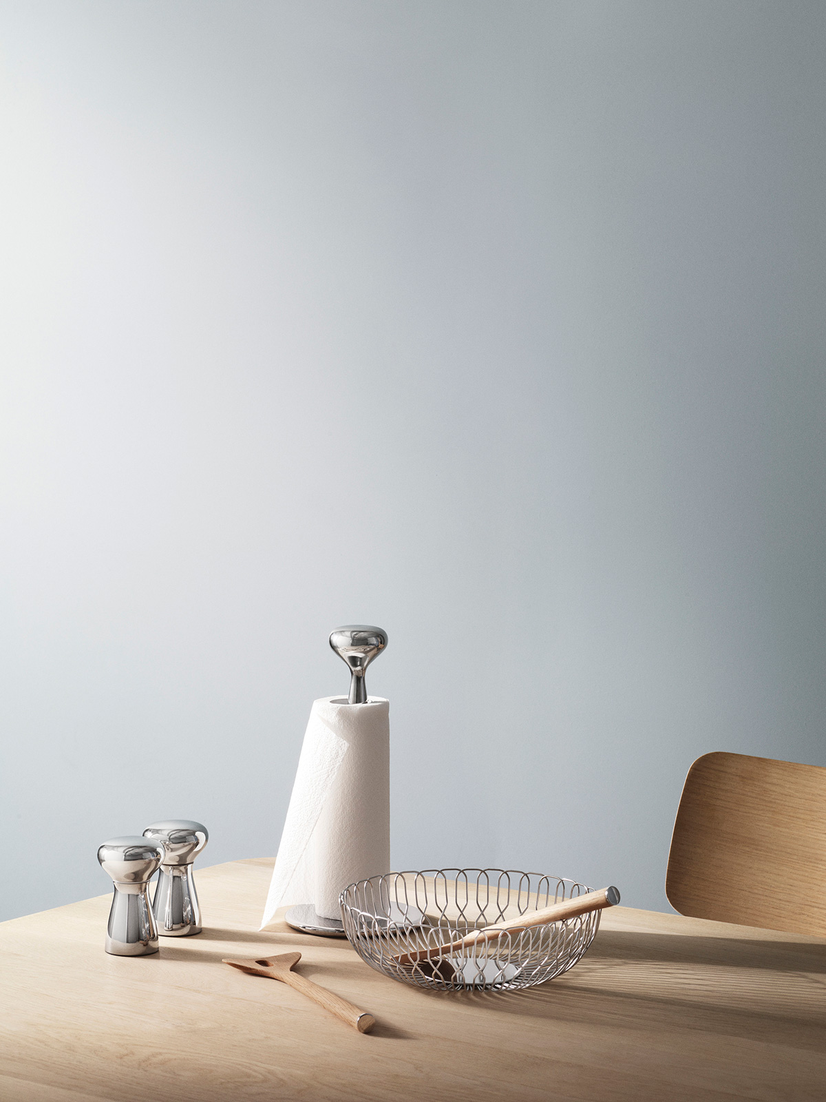 Georg Jensen Alfredo Brotkorb klein 21,5cm Edelstahl